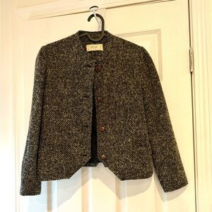 Japan Wool blend crop jacket in very good conditin